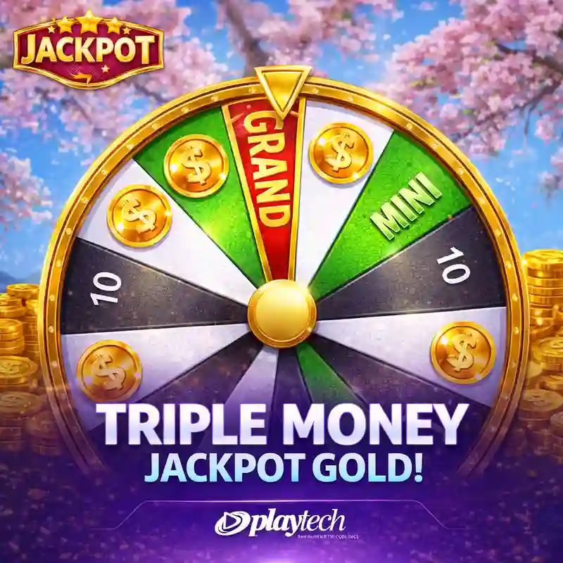 Triple Money Jackpot Gold Casino Slot Game